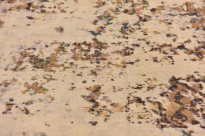 9' 7 x 10' 3 Hand Knotted Ultra Vintage Persian Wool Square Rug