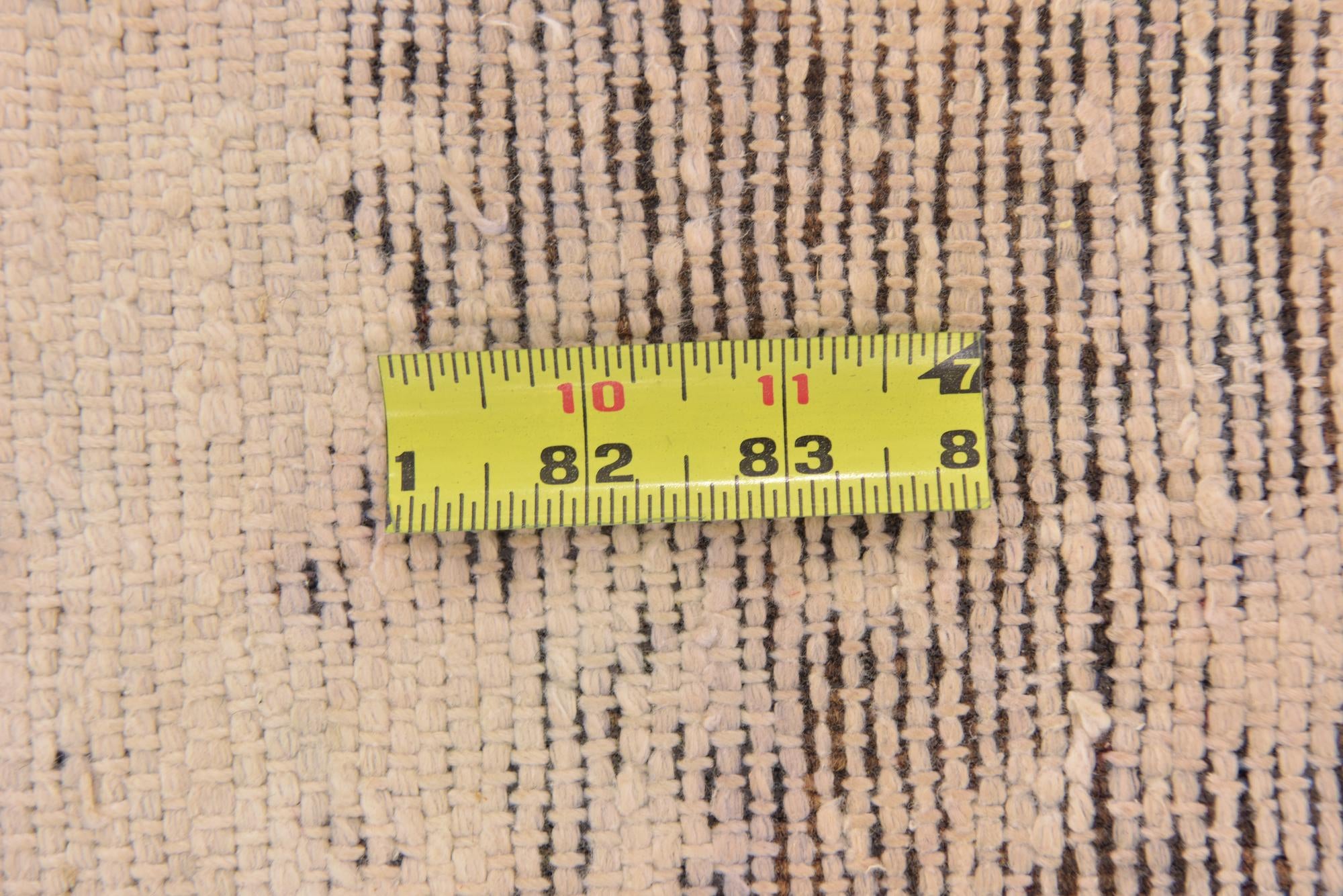 9' 7 x 10' 3 Hand Knotted Ultra Vintage Persian Wool Square Rug