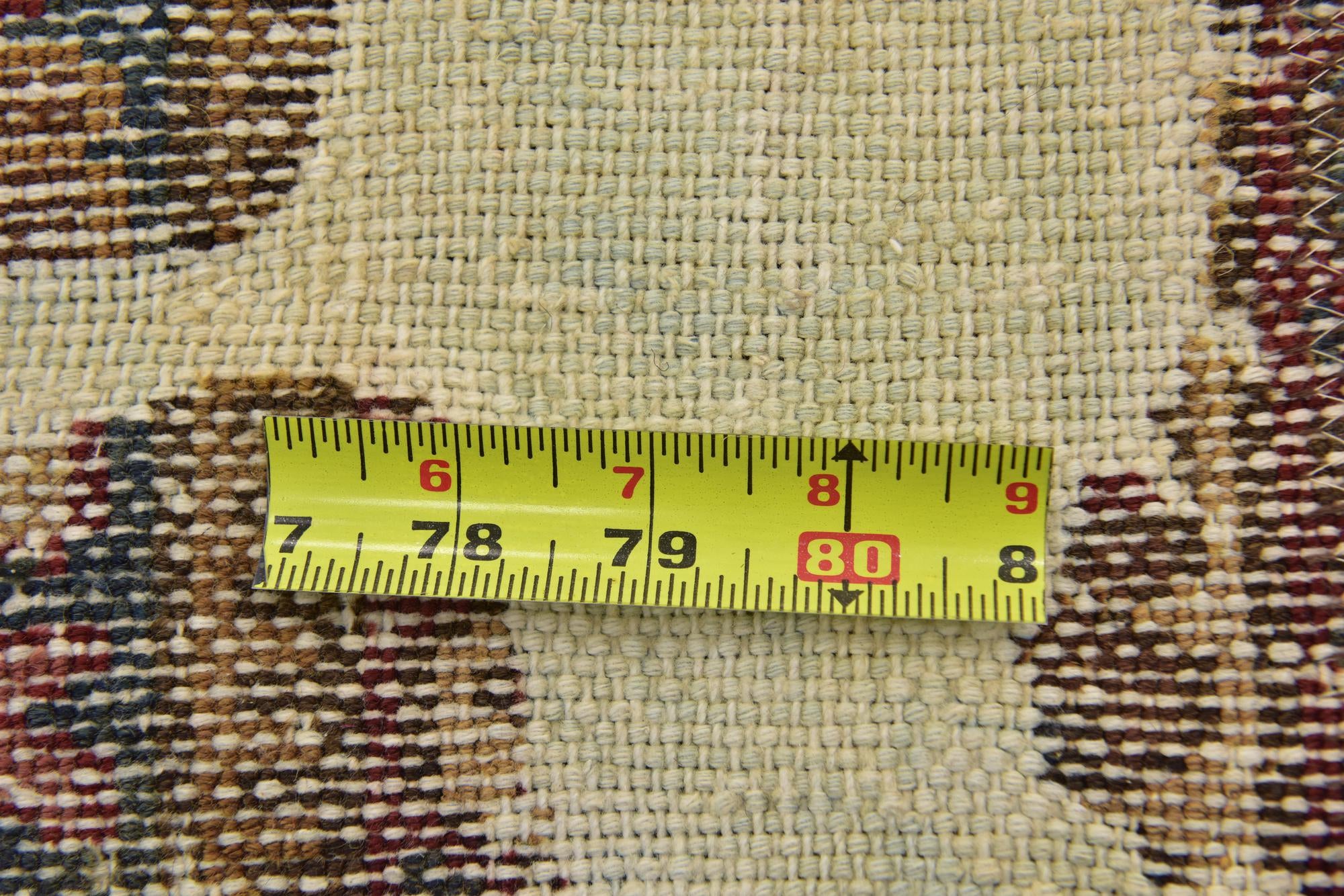 4' x 5' Hand Knotted Ultra Vintage Persian Wool Square Rug