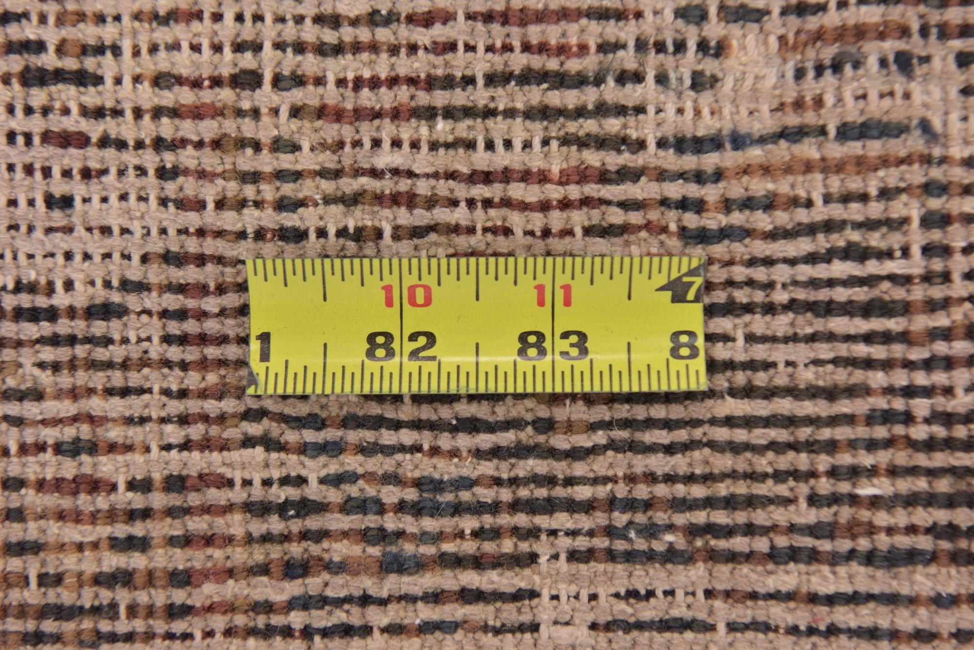 6' 6 x 7' Hand Knotted Ultra Vintage Persian Wool Square Rug