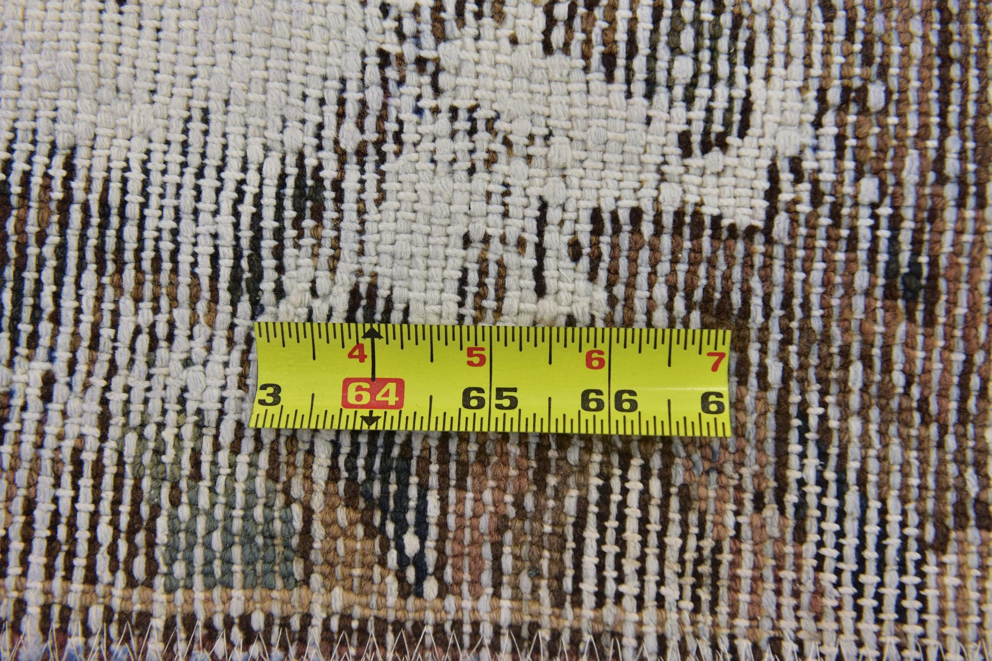 8' 5 x 8' 8 Hand Knotted Ultra Vintage Persian Wool Square Rug