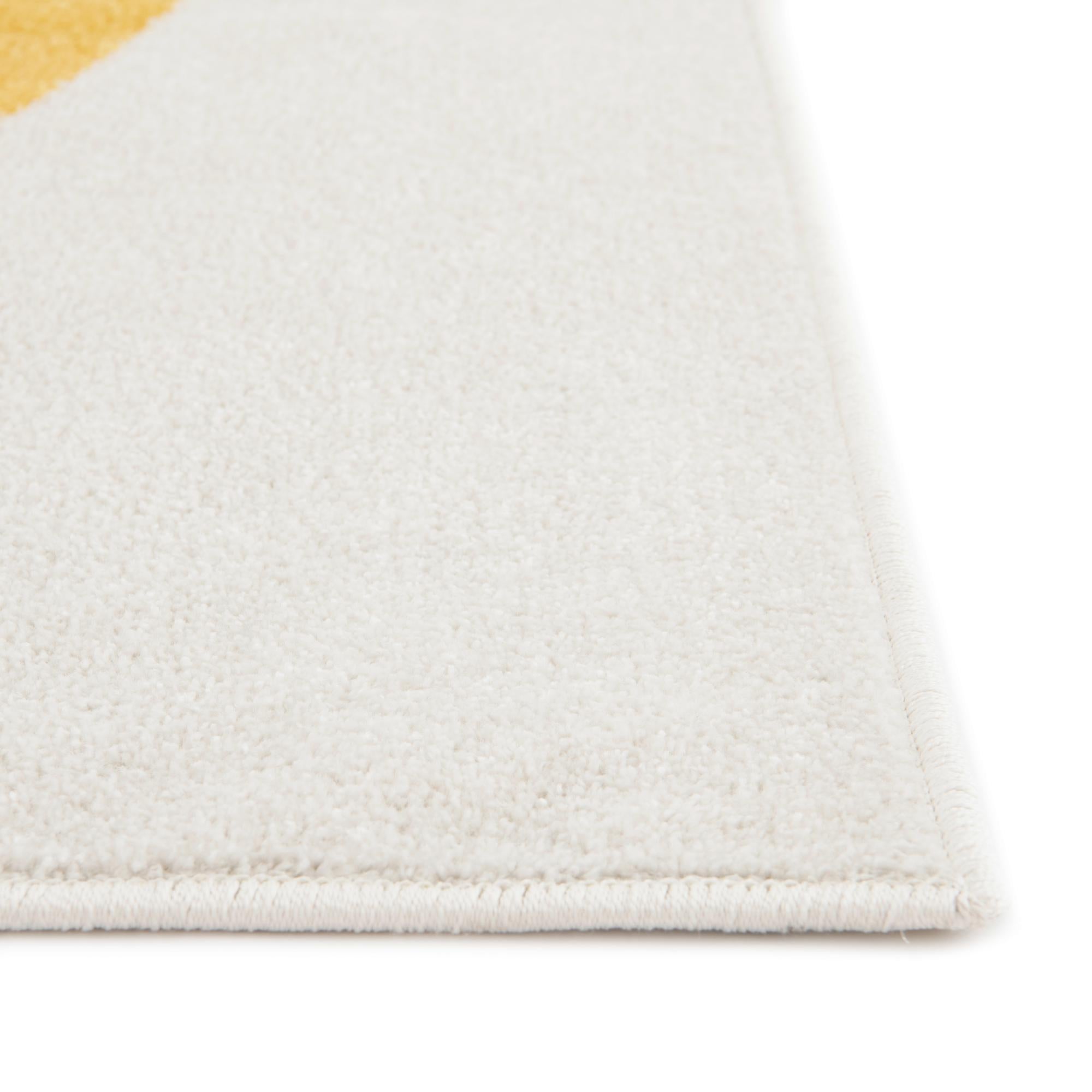 7' 10 x 7' 10 Rainbow Whimsy Kids Square Rug