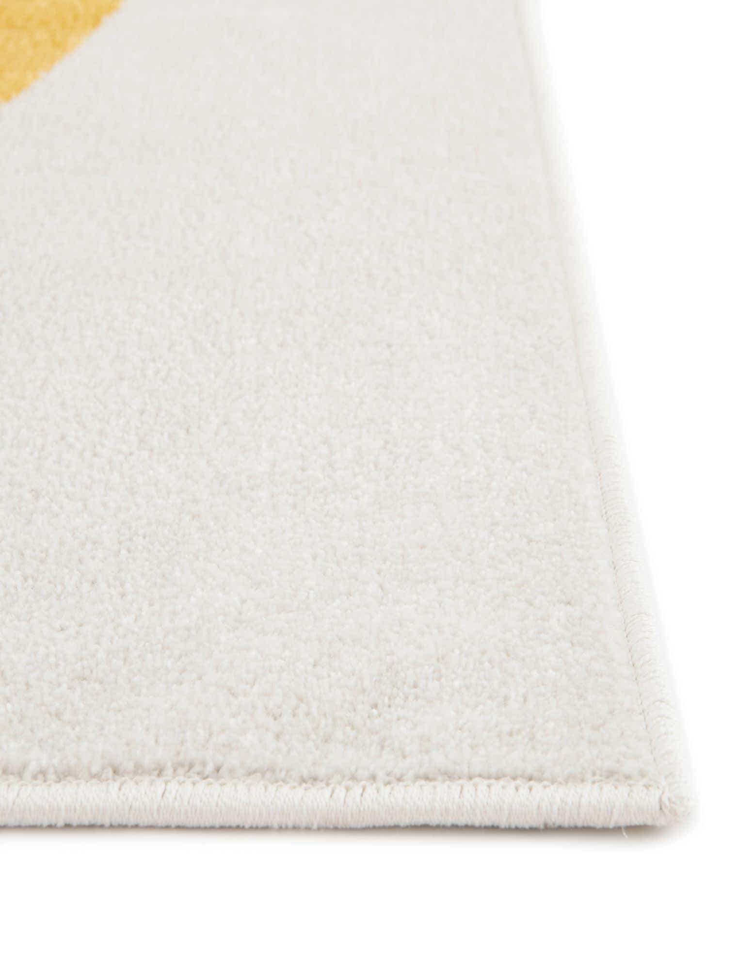 Detail image of 7' 10 x 7' 10 Rainbow Whimsy Kids Square Rug