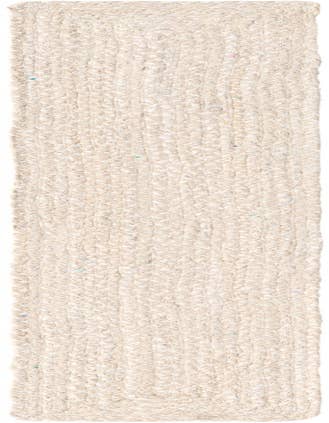 Detail image of 1' 2 x 6' 1  Hand Braided Chindi Table Runner Rug