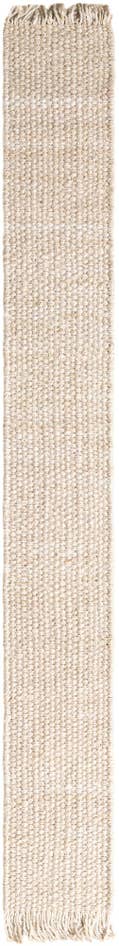 Detail image of 1' 2 x 10' Hand Woven Chunky Jute Table Runner Rug