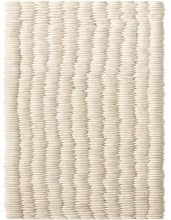 Detail image of 1' 2 x 10' Hand Woven Felt Ball Wool Table Runner Rug