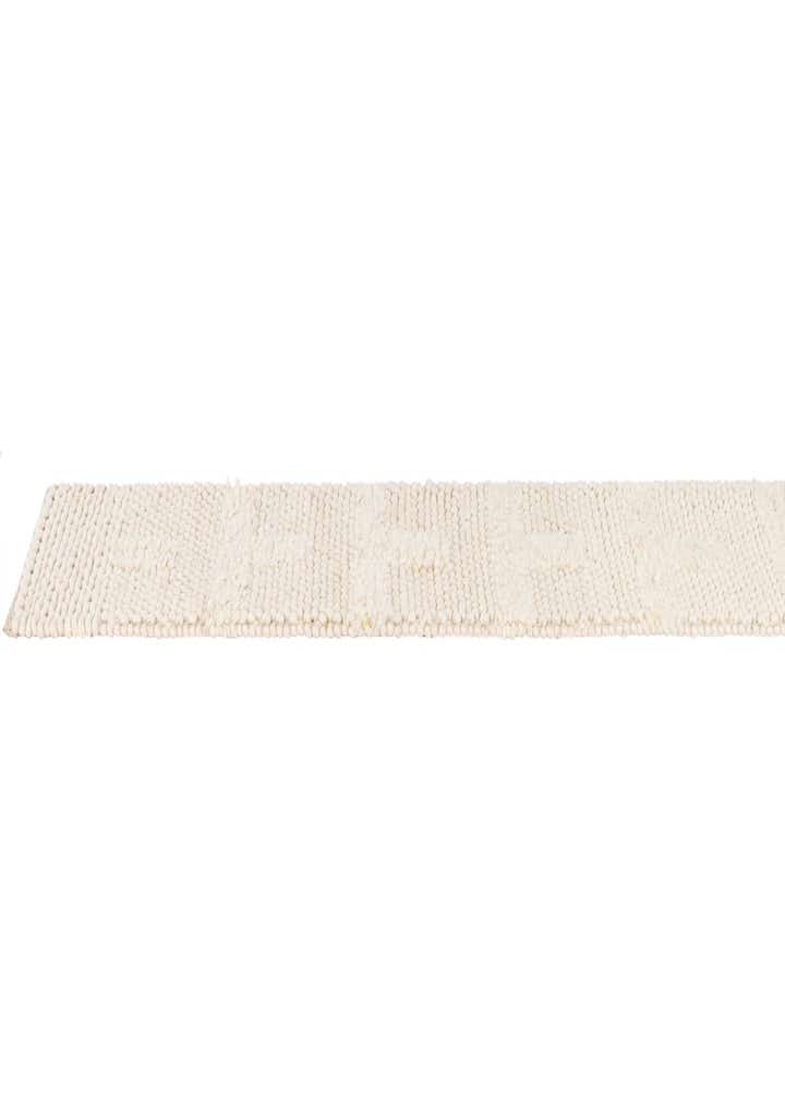 1' 2 x 8' 1 Hand Woven Lana New Zealand Wool Table Runner Rug