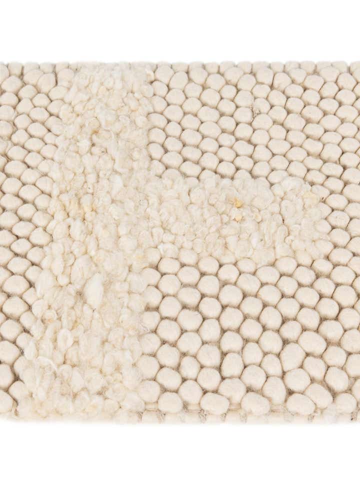 1' 2 x 8' 1 Hand Woven Lana New Zealand Wool Table Runner Rug