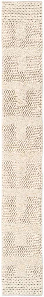 1' 2 x 8' 1 Hand Woven Lana New Zealand Wool Table Runner Rug