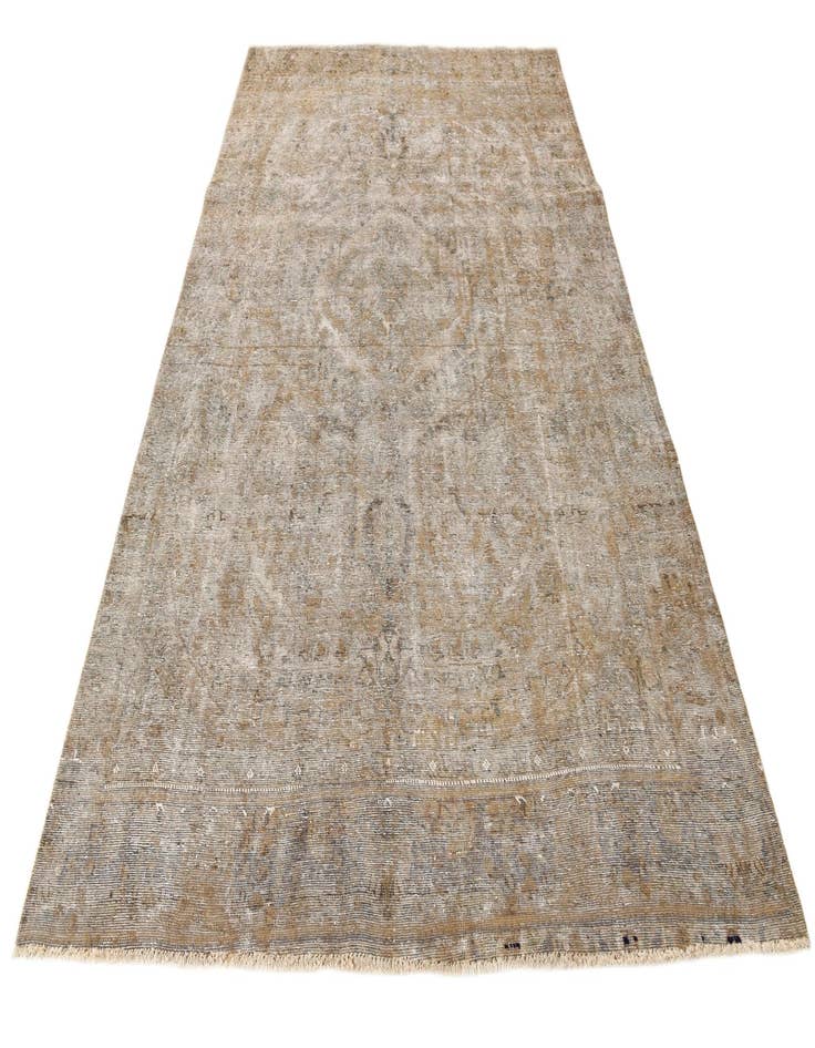 Detail image of 6' 2 x 9' 7  Hand Knotted Ultra Vintage Persian Wool Rug