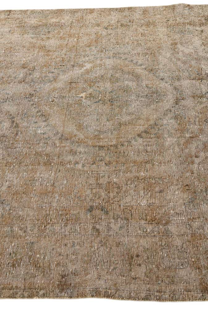 6' 2 x 9' 7 Hand Knotted Ultra Vintage Persian Wool Rug