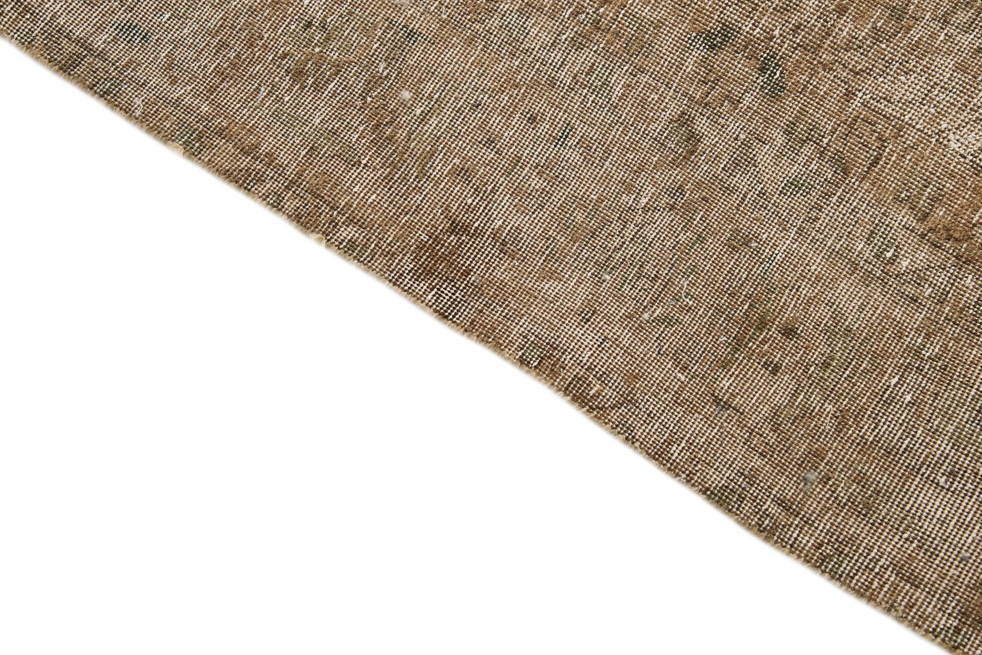 6' 2 x 9' 7 Hand Knotted Ultra Vintage Persian Wool Rug