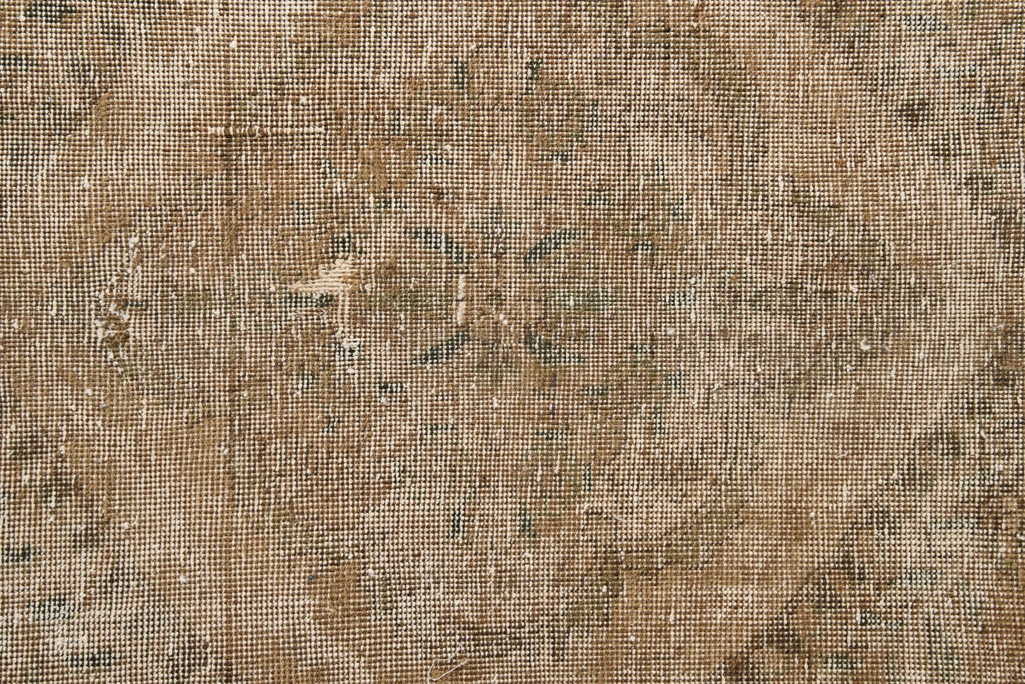 6' 2 x 9' 7 Hand Knotted Ultra Vintage Persian Wool Rug