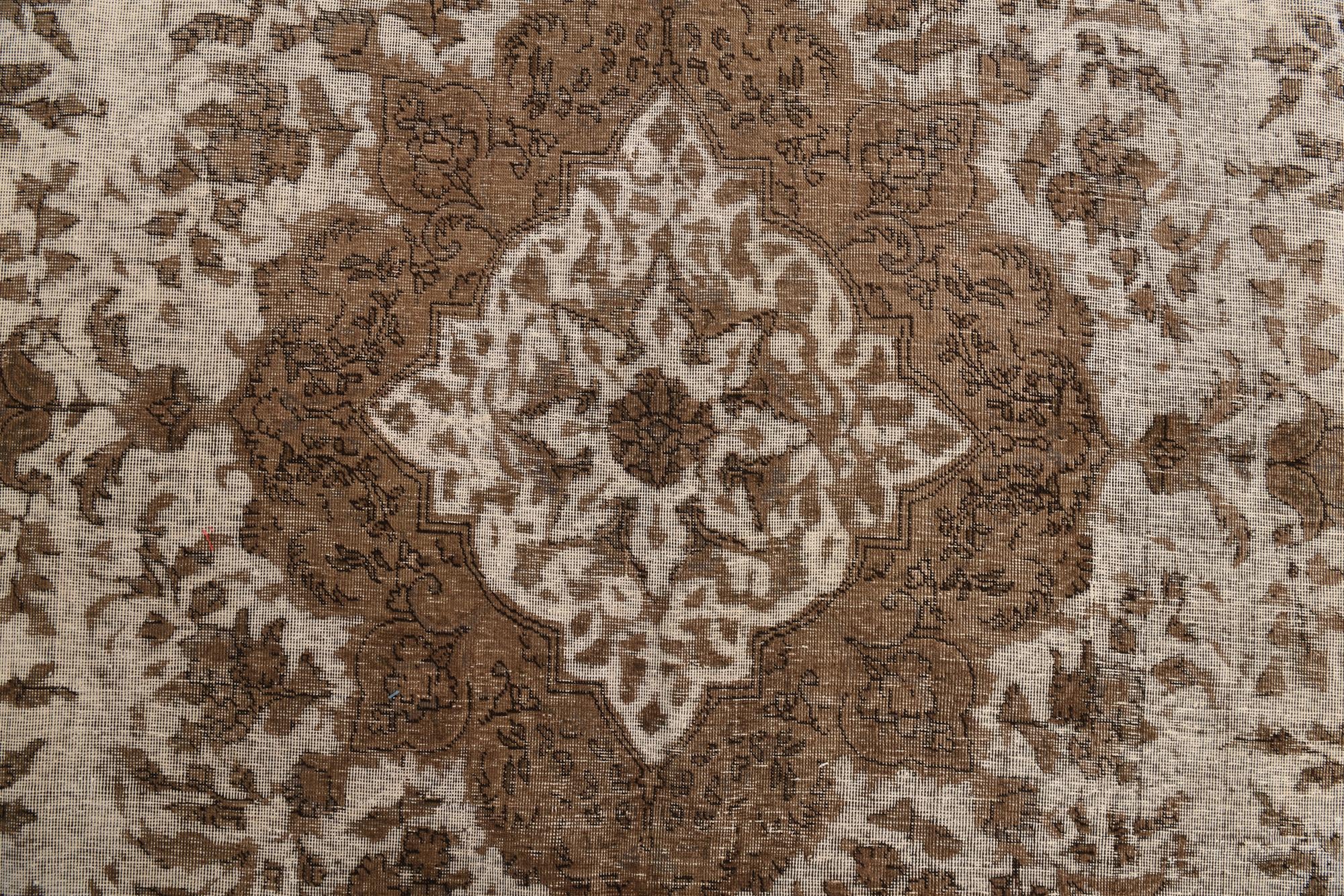 9' 4 x 12' 11 Hand Knotted Ultra Vintage Persian Wool Rug