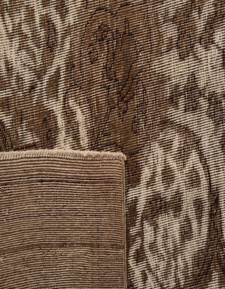 Detail image of 9' 4 x 12' 11  Hand Knotted Ultra Vintage Persian Wool Rug