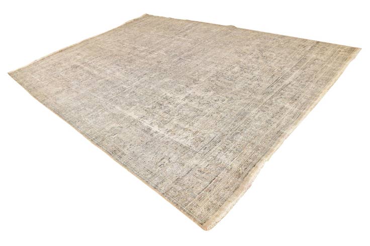 Detail image of 9' 6 x 12' 10 Hand Knotted Ultra Vintage Persian Wool Rug