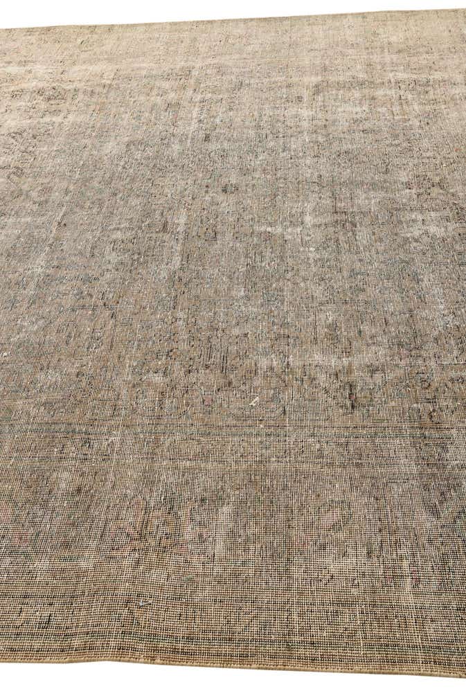 9' 6 x 12' 10 Hand Knotted Ultra Vintage Persian Wool Rug