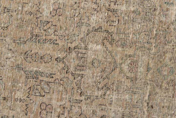 9' 6 x 12' 10 Hand Knotted Ultra Vintage Persian Wool Rug