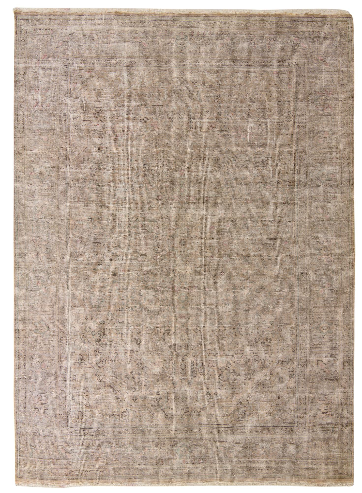9' 6 x 12' 10 Hand Knotted Ultra Vintage Persian Wool Rug