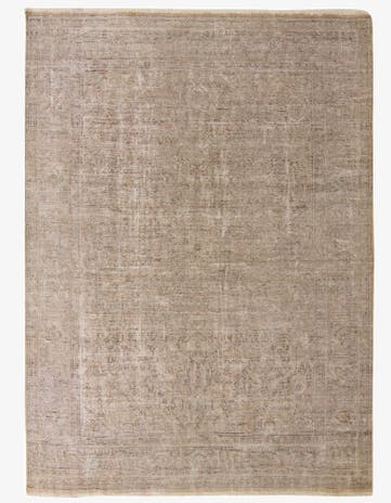 9' 6 x 12' 10 Hand Knotted Ultra Vintage Persian Wool Rug