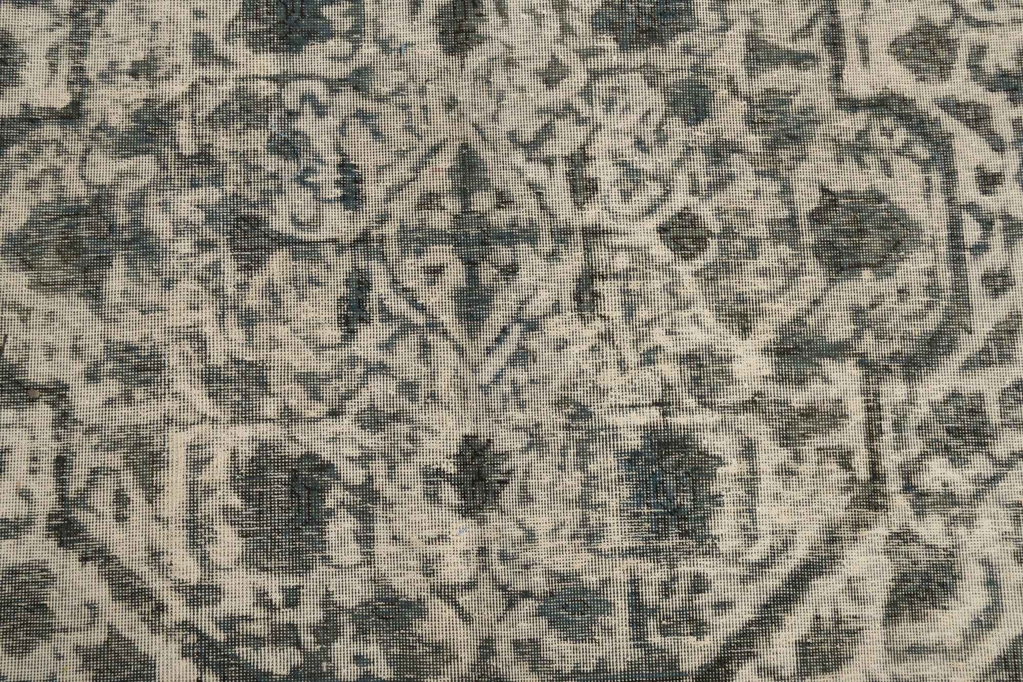 9' 2 x 12' 11 Hand Knotted Ultra Vintage Persian Wool Rug