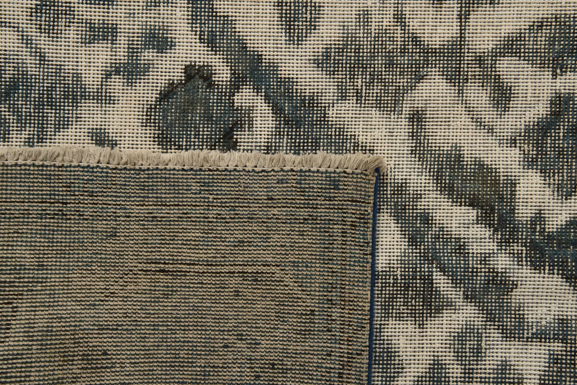 9' 2 x 12' 11 Hand Knotted Ultra Vintage Persian Wool Rug