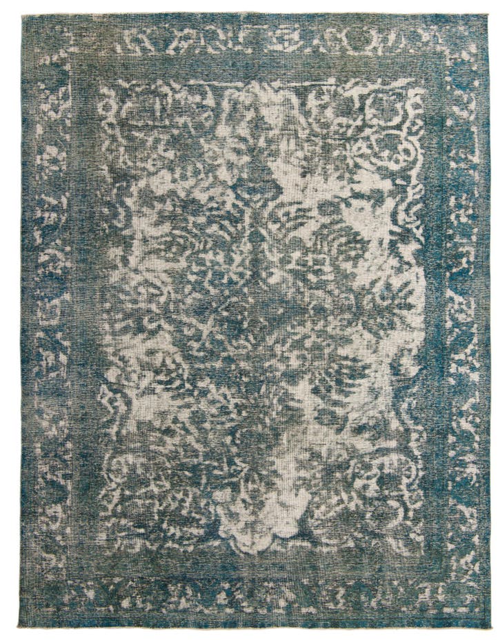  8' 1 x 10' 8  Hand Knotted Ultra Vintage Persian W...