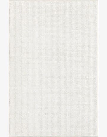 Ivory White Aakaar Rug