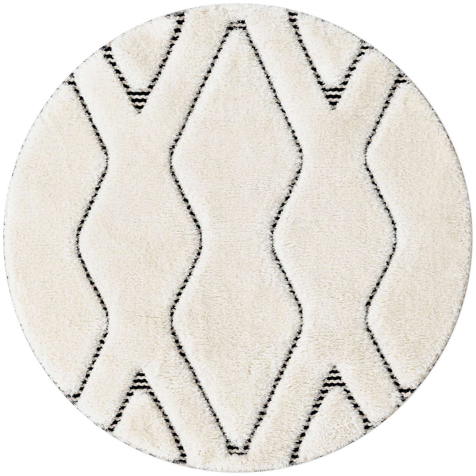 3' x 3' Prismatic Round Rug