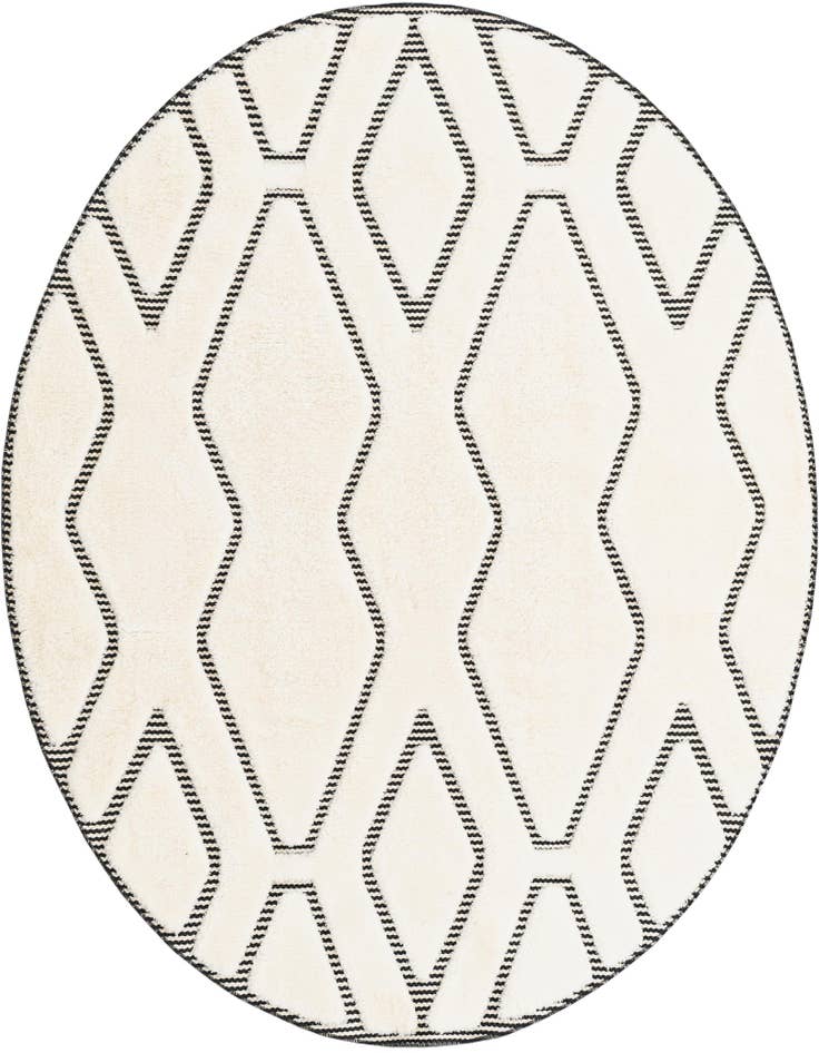 Detail image of 6' x 6' Prismatic Round Rug