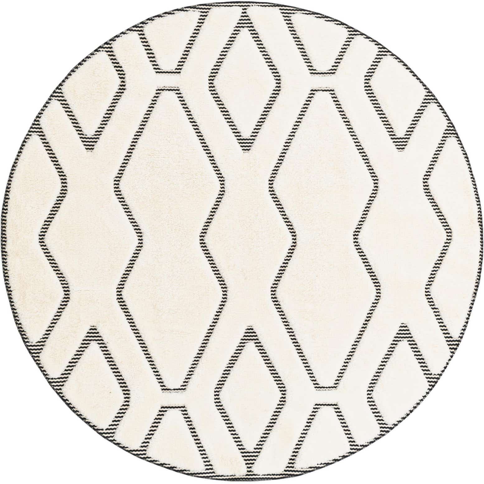 6' x 6' Prismatic Round Rug