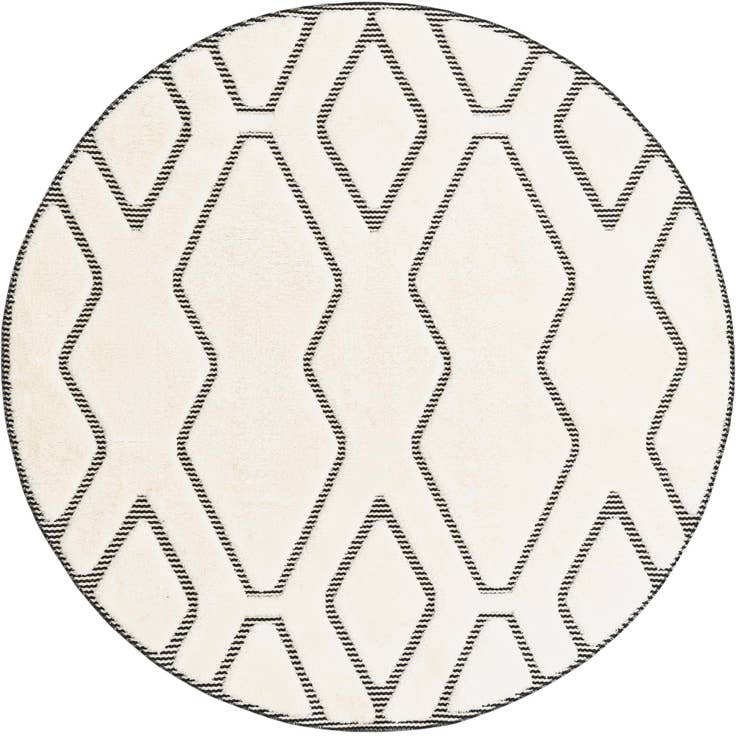 Detail image of 6' x 6' Prismatic Round Rug