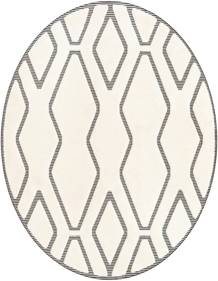 Detail image of 7' 10 x 7' 10 Prismatic Round Rug