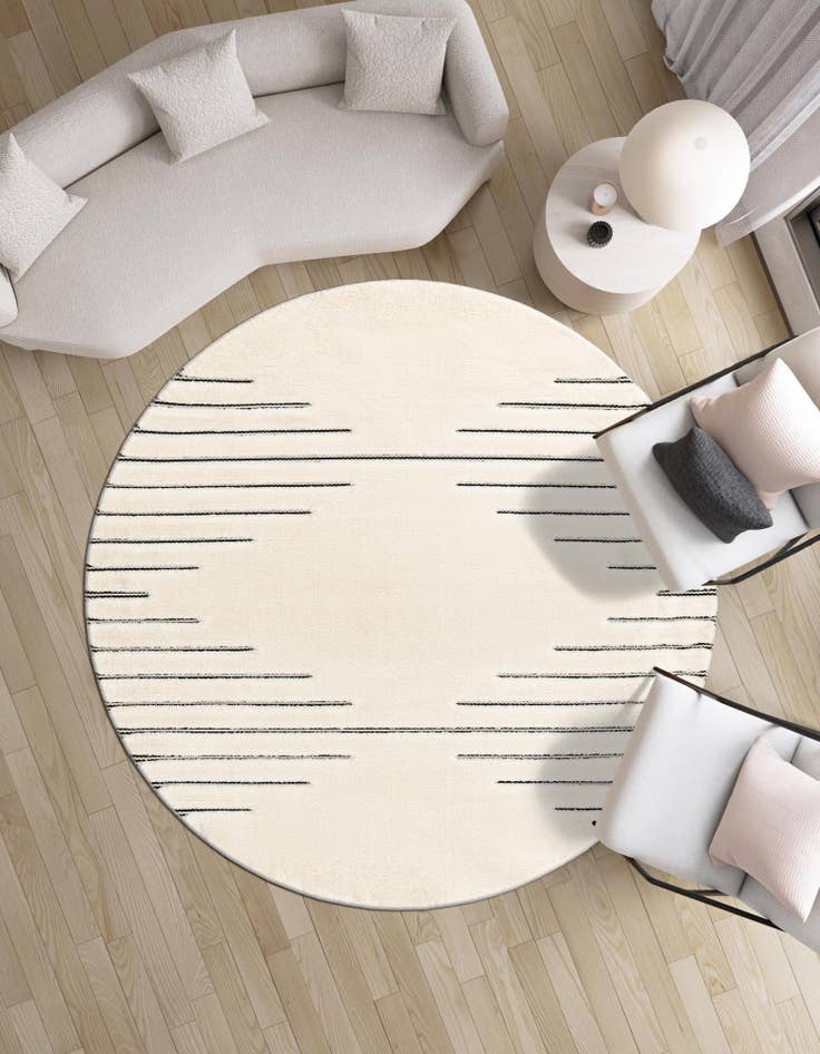 Detail image of 6' x 6' Prismatic Round Rug