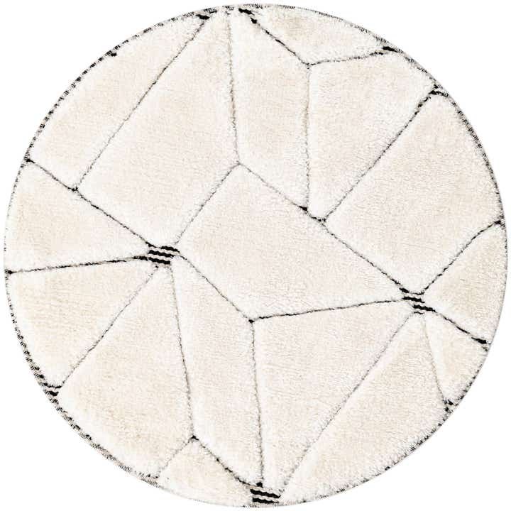 3' x 3' Prismatic Round Rug