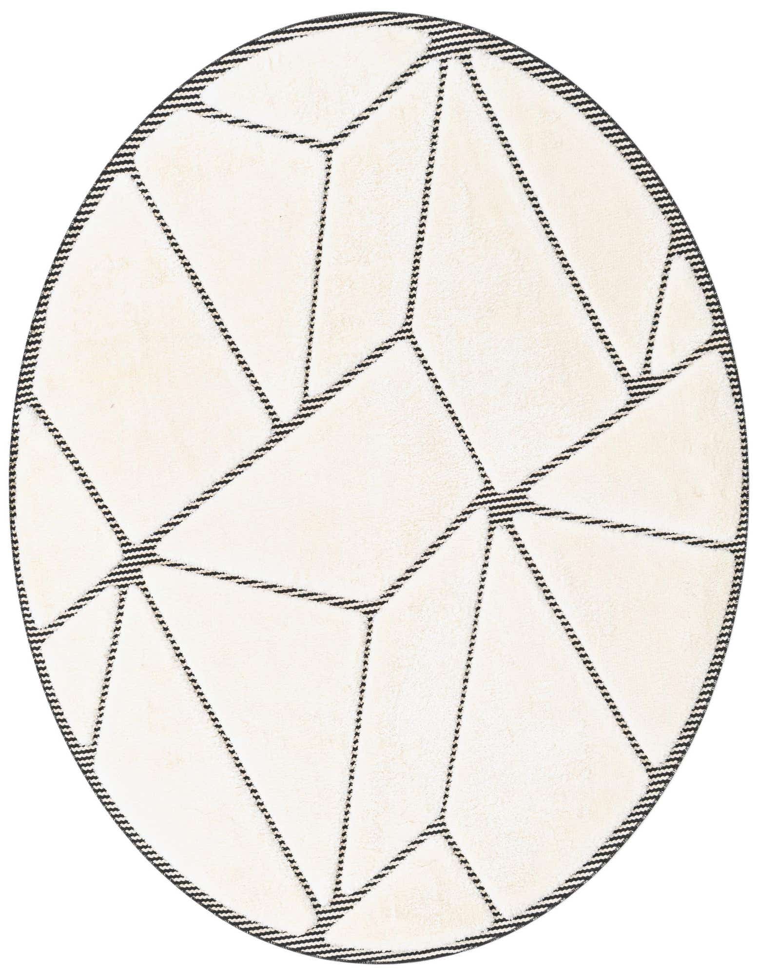 6' x 6' Prismatic Round Rug