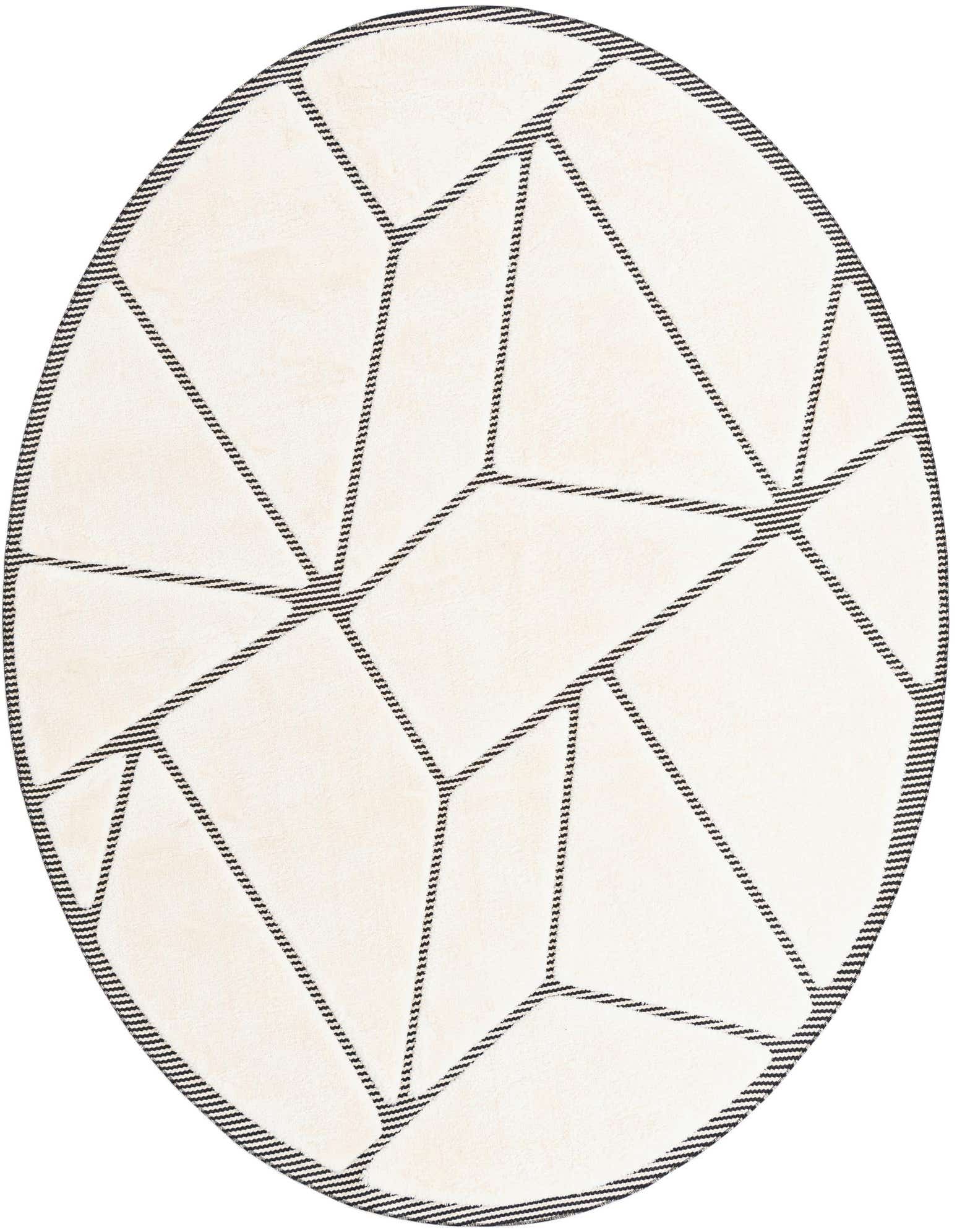 7' 10 x 7' 10 Prismatic Round Rug