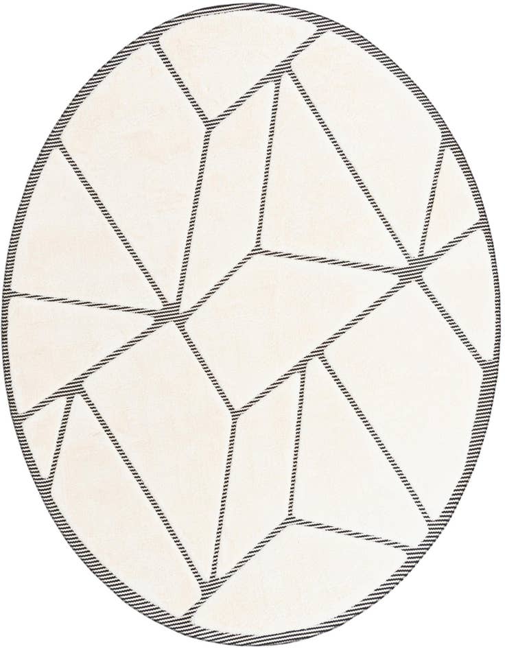 Detail image of 7' 10 x 7' 10 Prismatic Round Rug