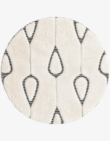 3' x 3' Prismatic Round Rug