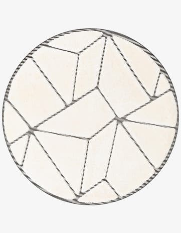 6' x 6' Prismatic Round Rug