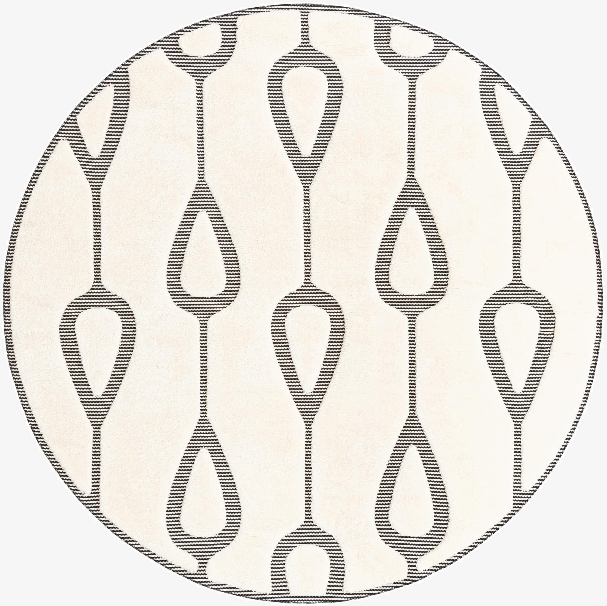 7' 10 x 7' 10 Prismatic Round Rug