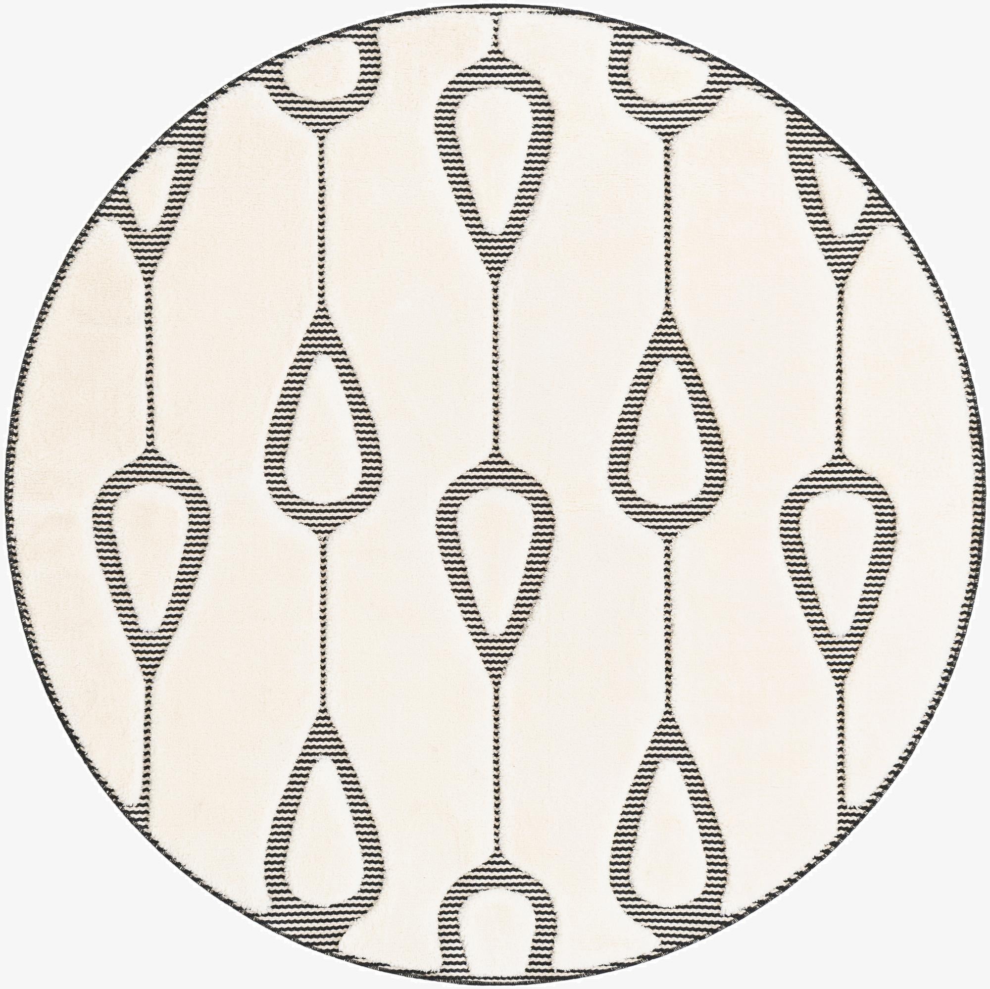 6' x 6' Prismatic Round Rug