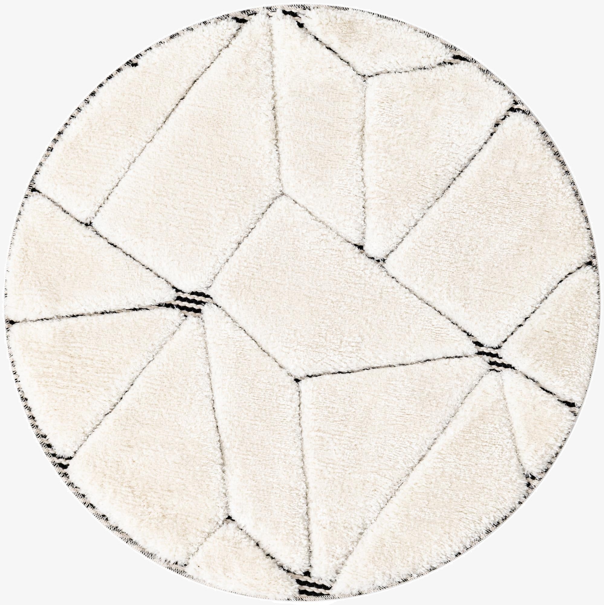 3' x 3' Prismatic Round Rug