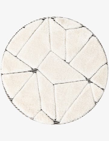 3' x 3' Prismatic Round Rug