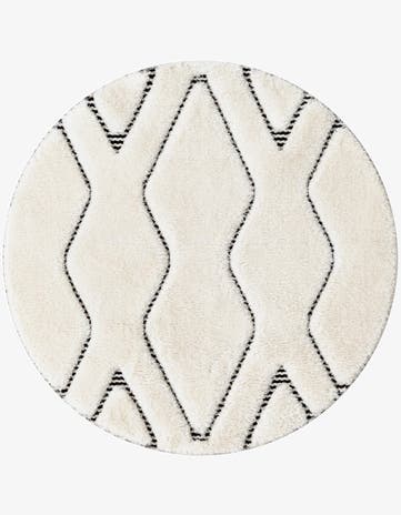 3' x 3' Prismatic Round Rug