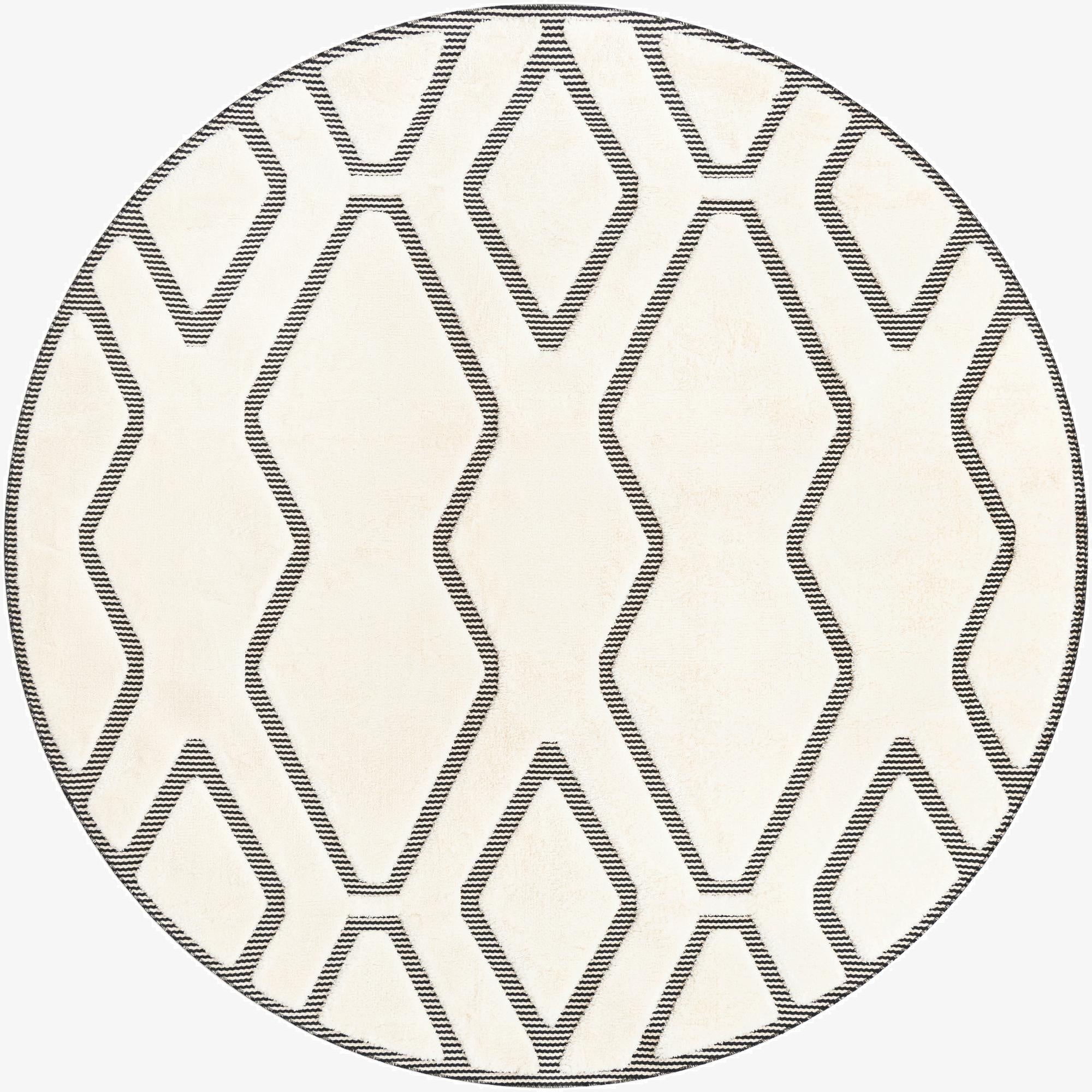 7' 10 x 7' 10 Prismatic Round Rug