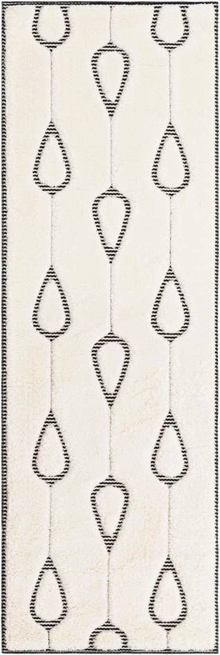 Detail image of 2' 7 x 8' Prismatic Runner Rug