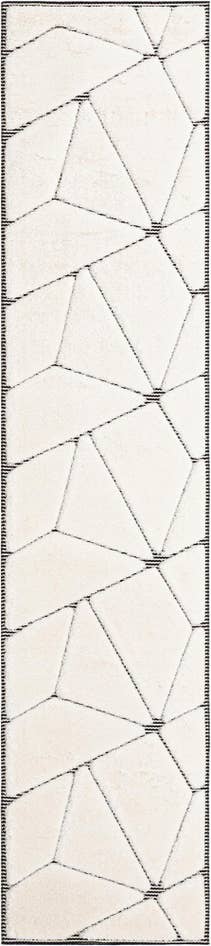 Detail image of 2' 7 x 12' Prismatic Runner Rug