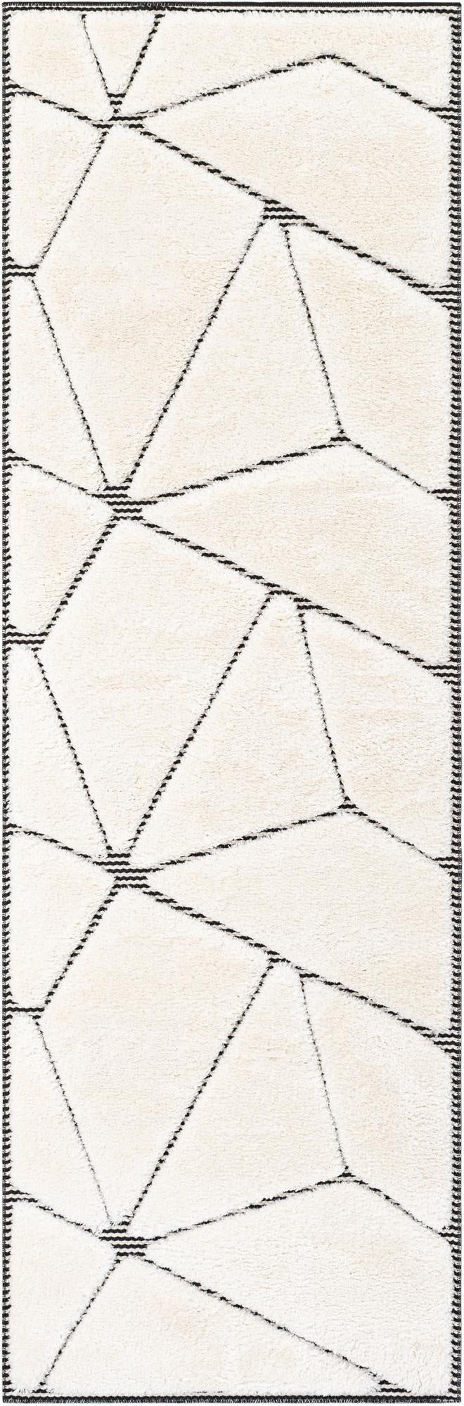 2' 7 x 8' Prismatic Runner Rug