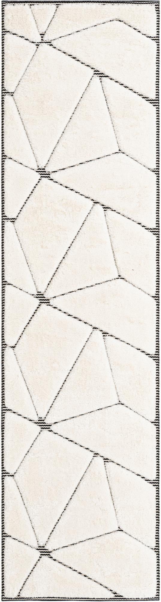 2' 7 x 10' Prismatic Runner Rug